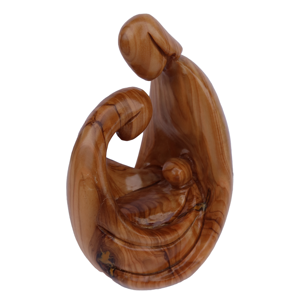 Sacred Unity: Abstract Holy Family