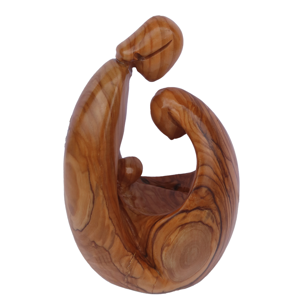 Sacred Unity: Abstract Holy Family