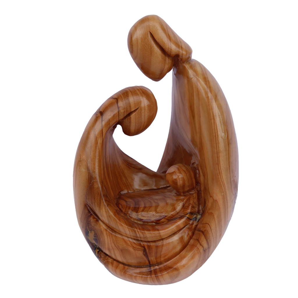 Sacred Unity: Abstract Holy Family