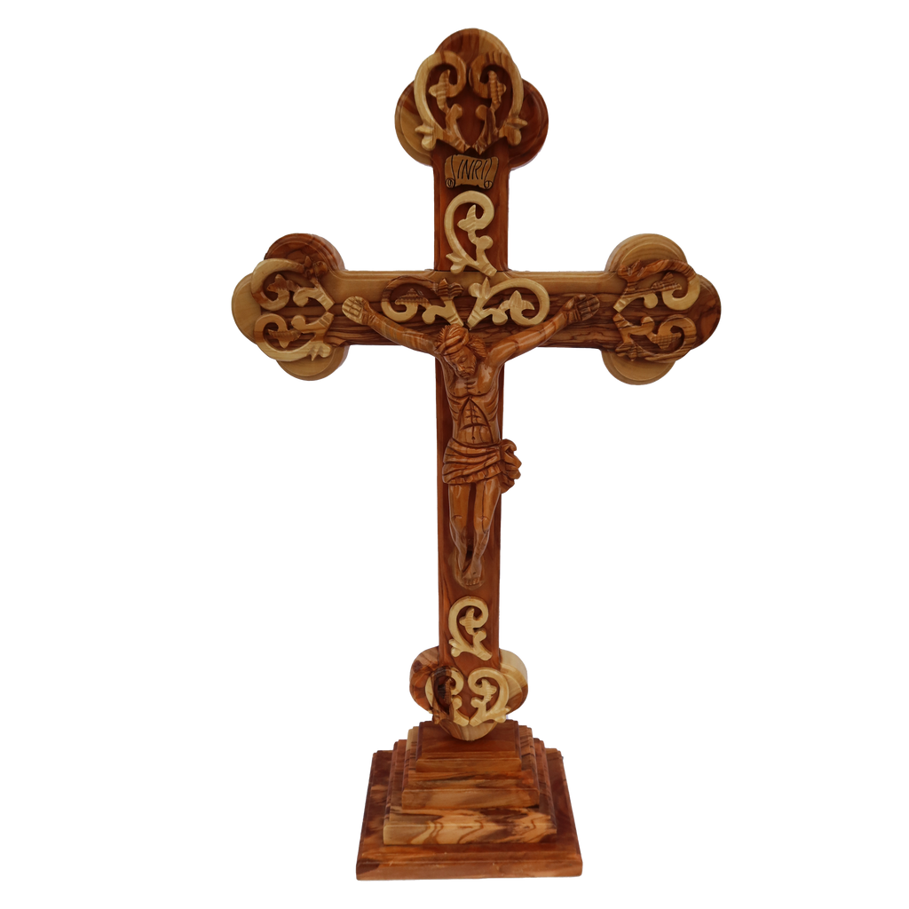 Standing Decorated Crucifix