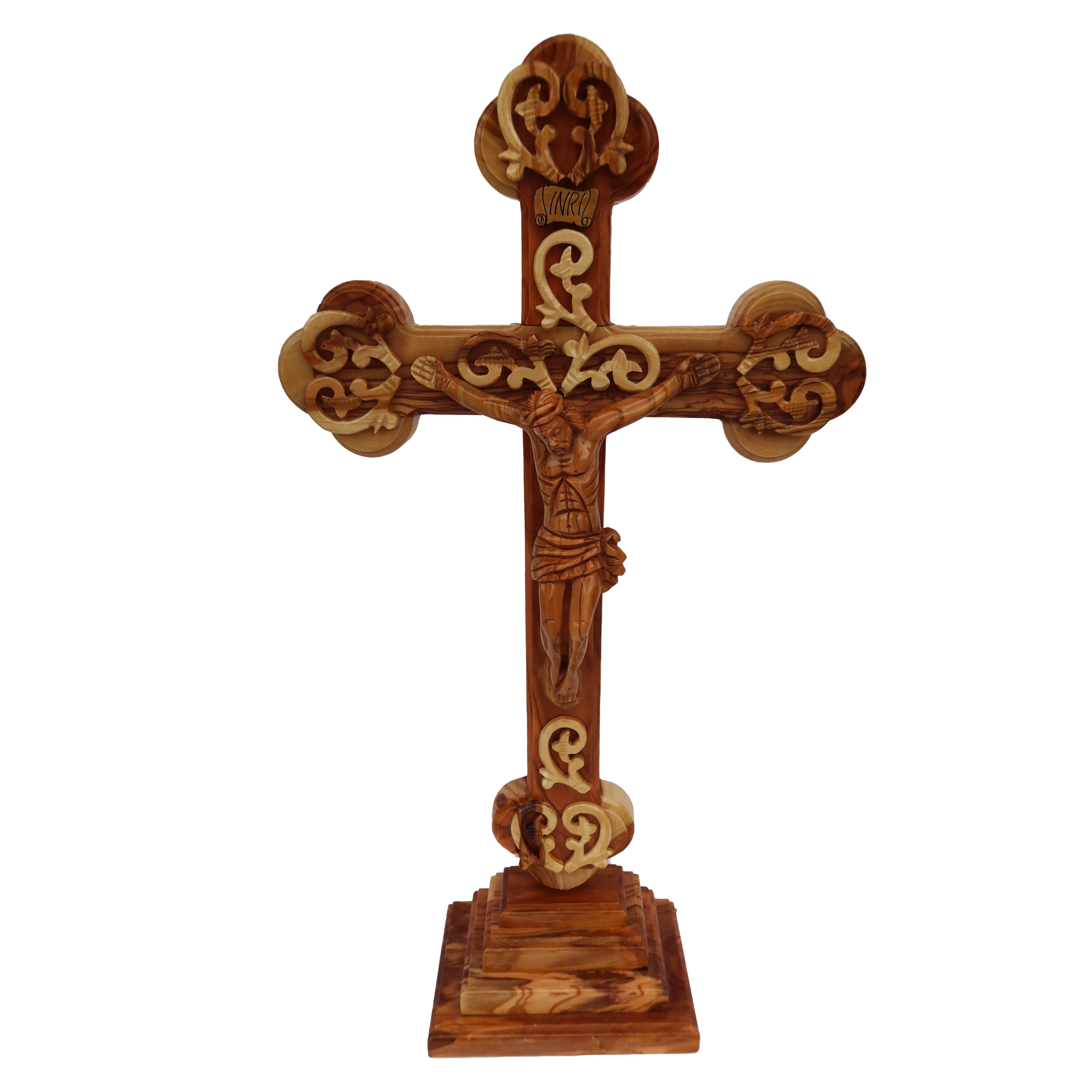 Standing Decorated Crucifix