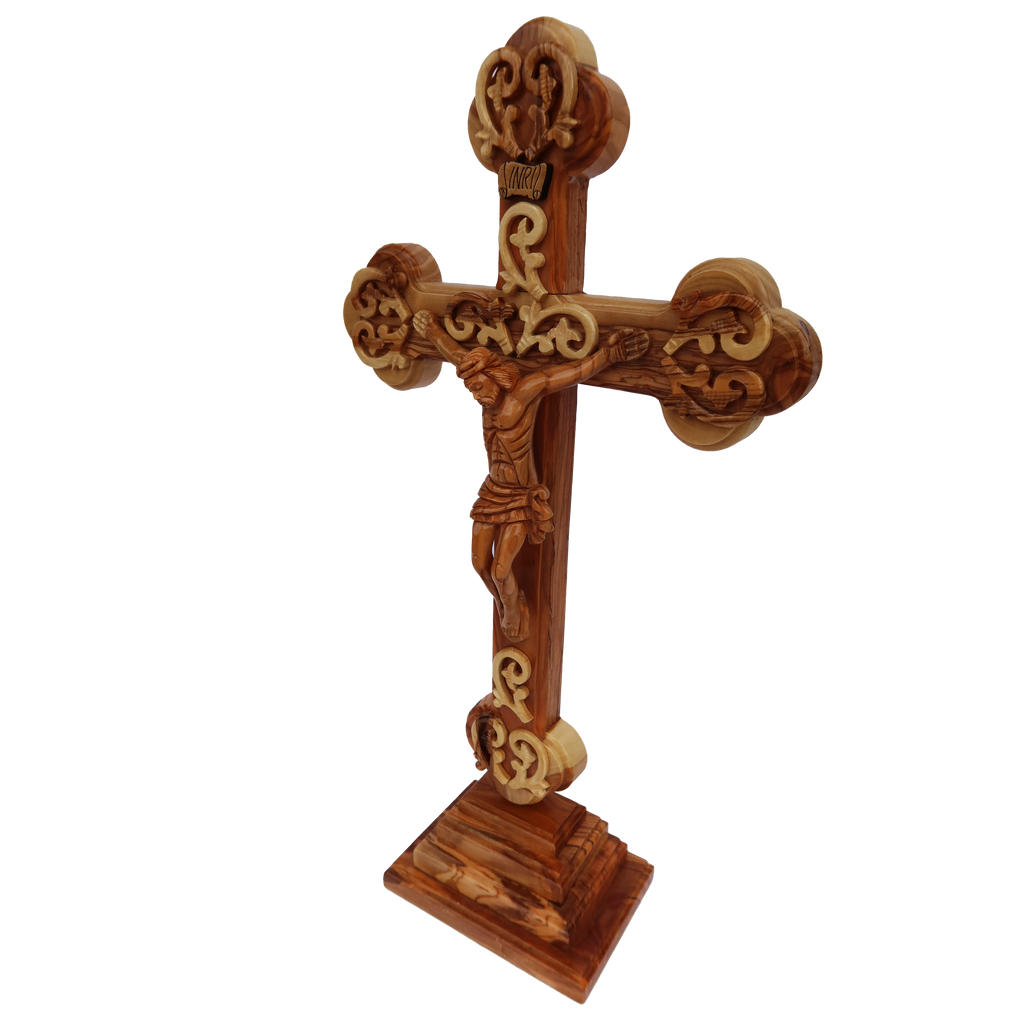 Standing Decorated Crucifix