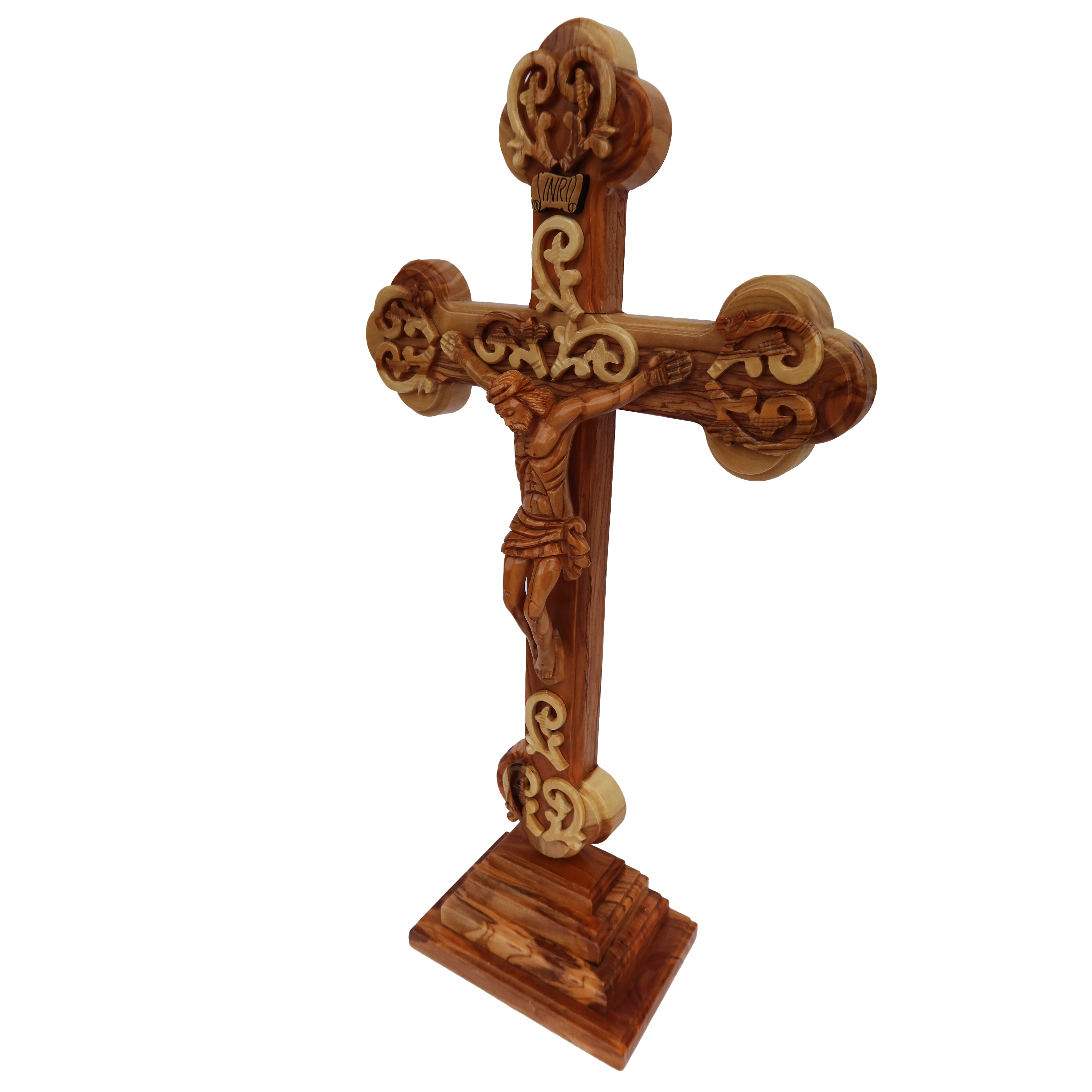 Standing Decorated Crucifix