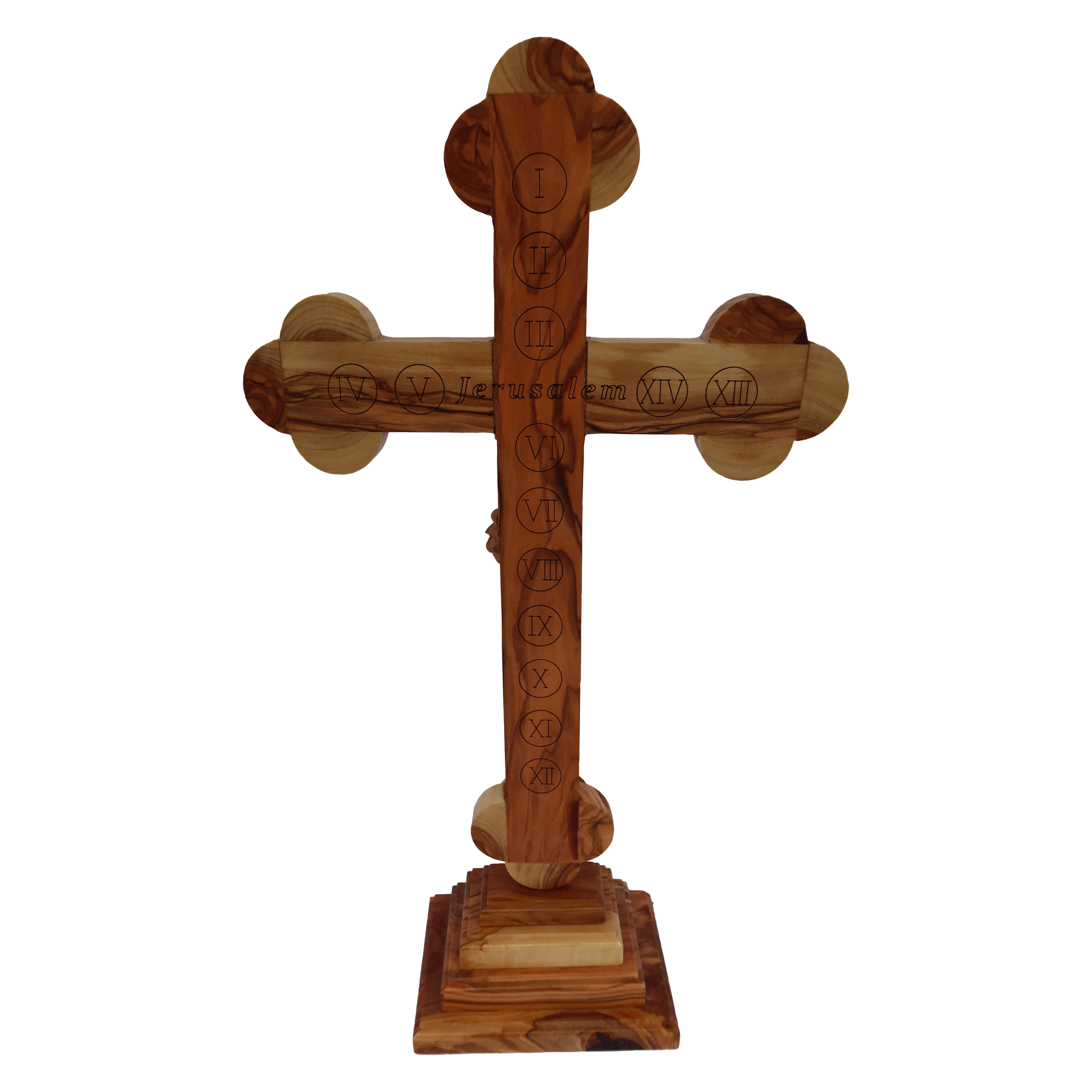 Standing Decorated Crucifix