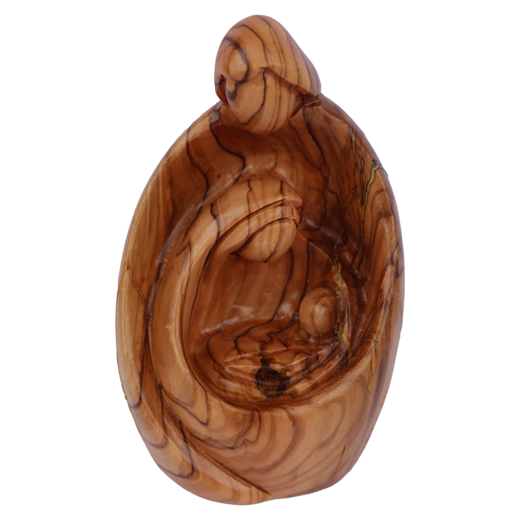 Divine Harmony: Abstract Holy Family