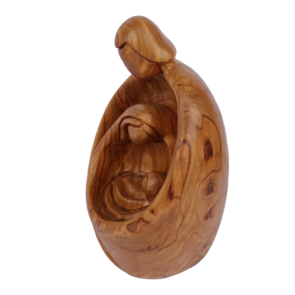 Divine Harmony: Abstract Holy Family