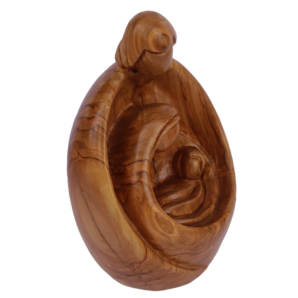 Divine Harmony: Abstract Holy Family