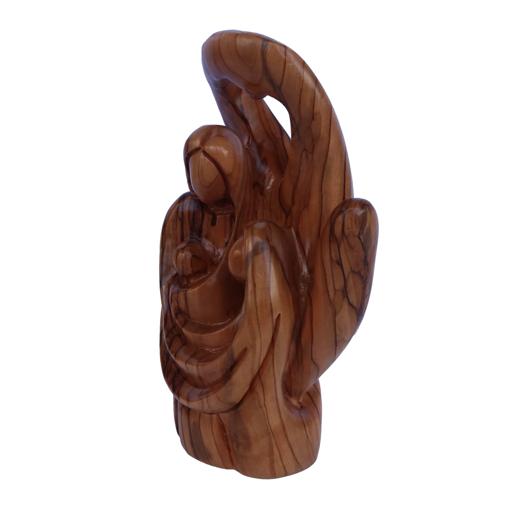 Blessed Abstract Holy Family in Hand