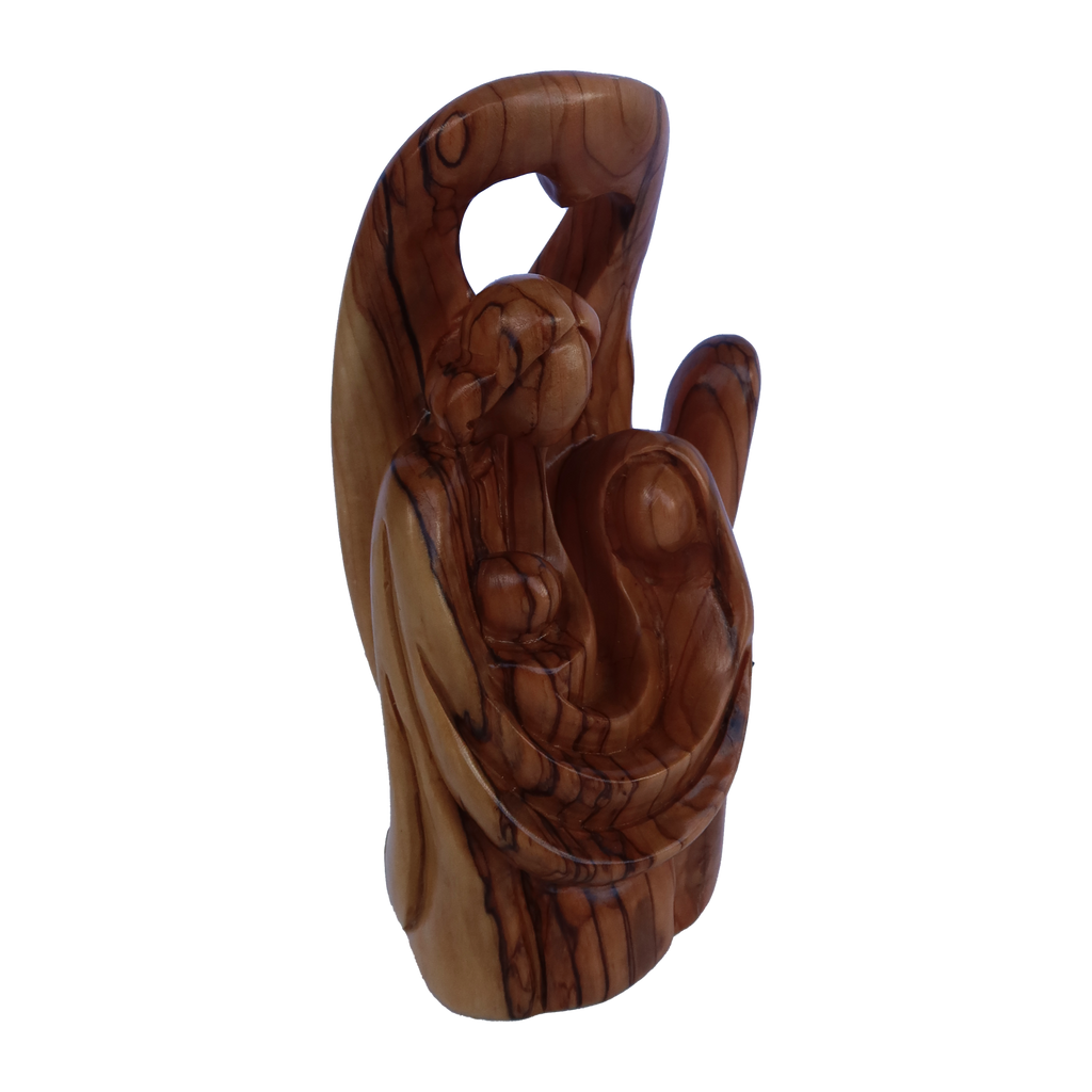 Blessed Abstract Holy Family in Hand