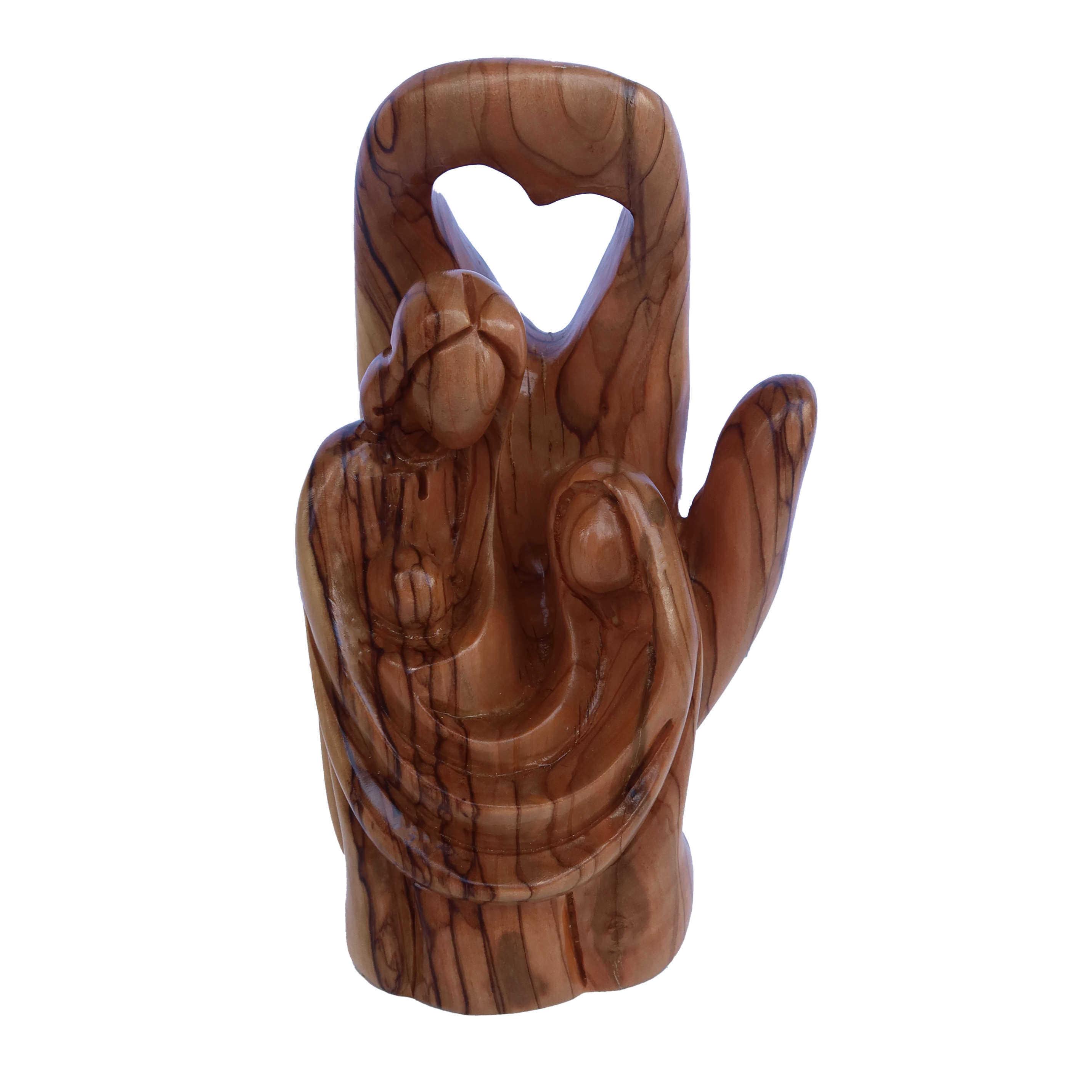 Blessed Abstract Holy Family in Hand