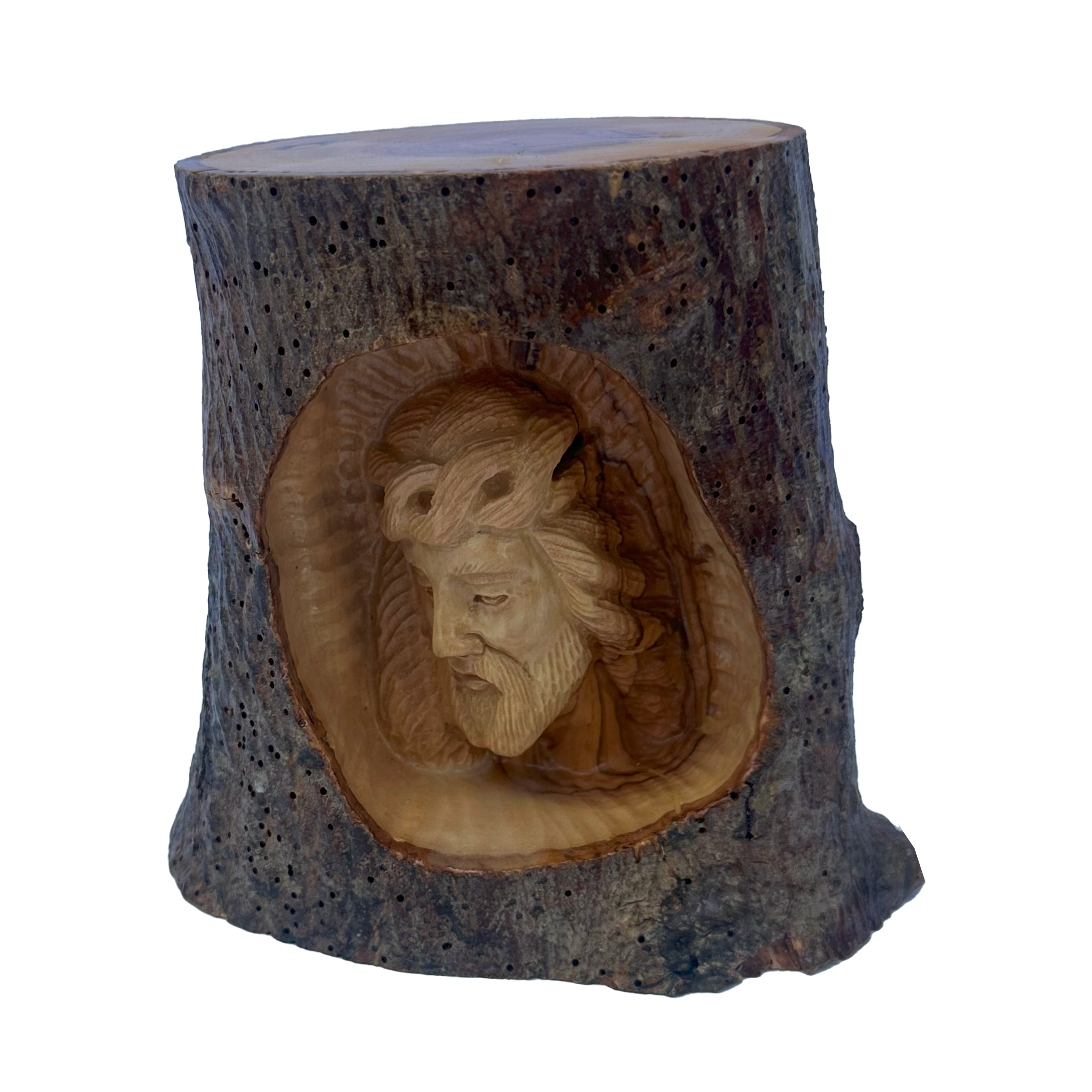 Rustic Christ Bust