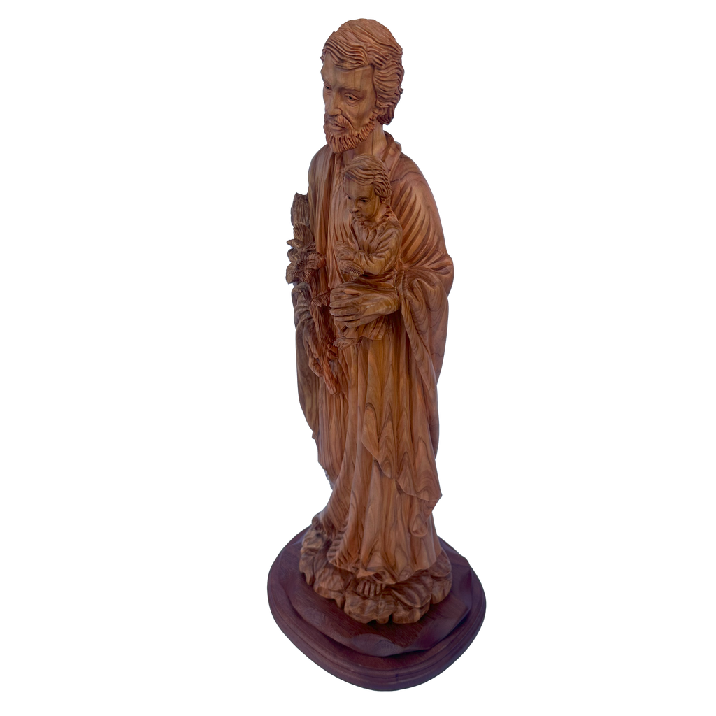 Joseph With Baby Jesus Masterpiece