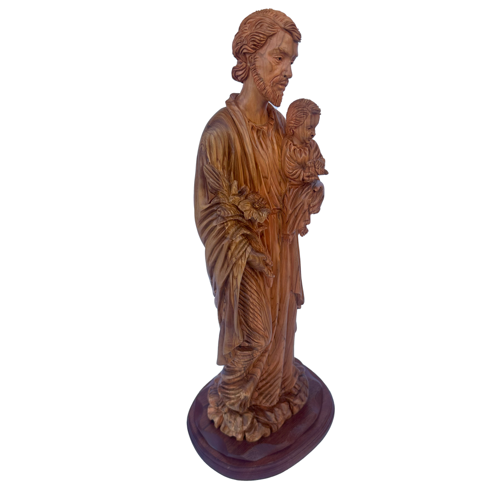 Joseph With Baby Jesus Masterpiece