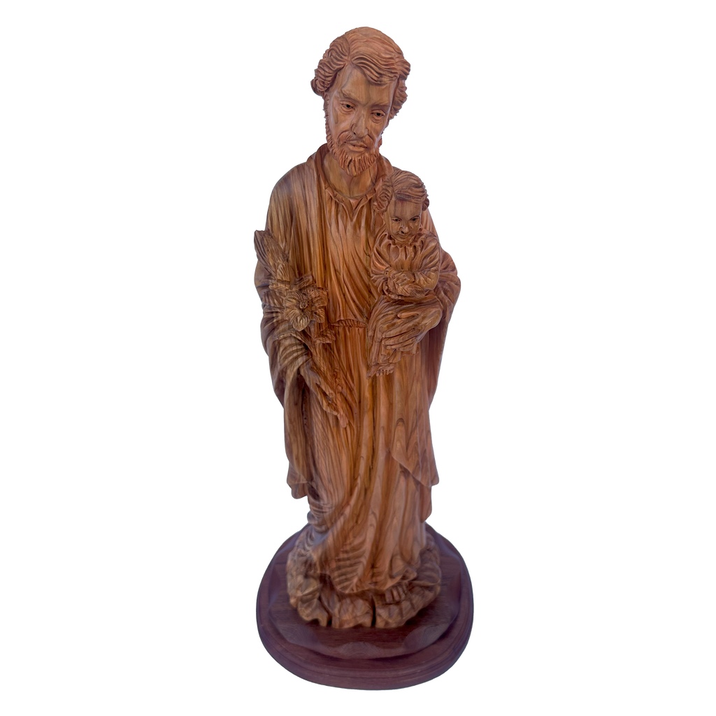 Joseph With Baby Jesus Masterpiece