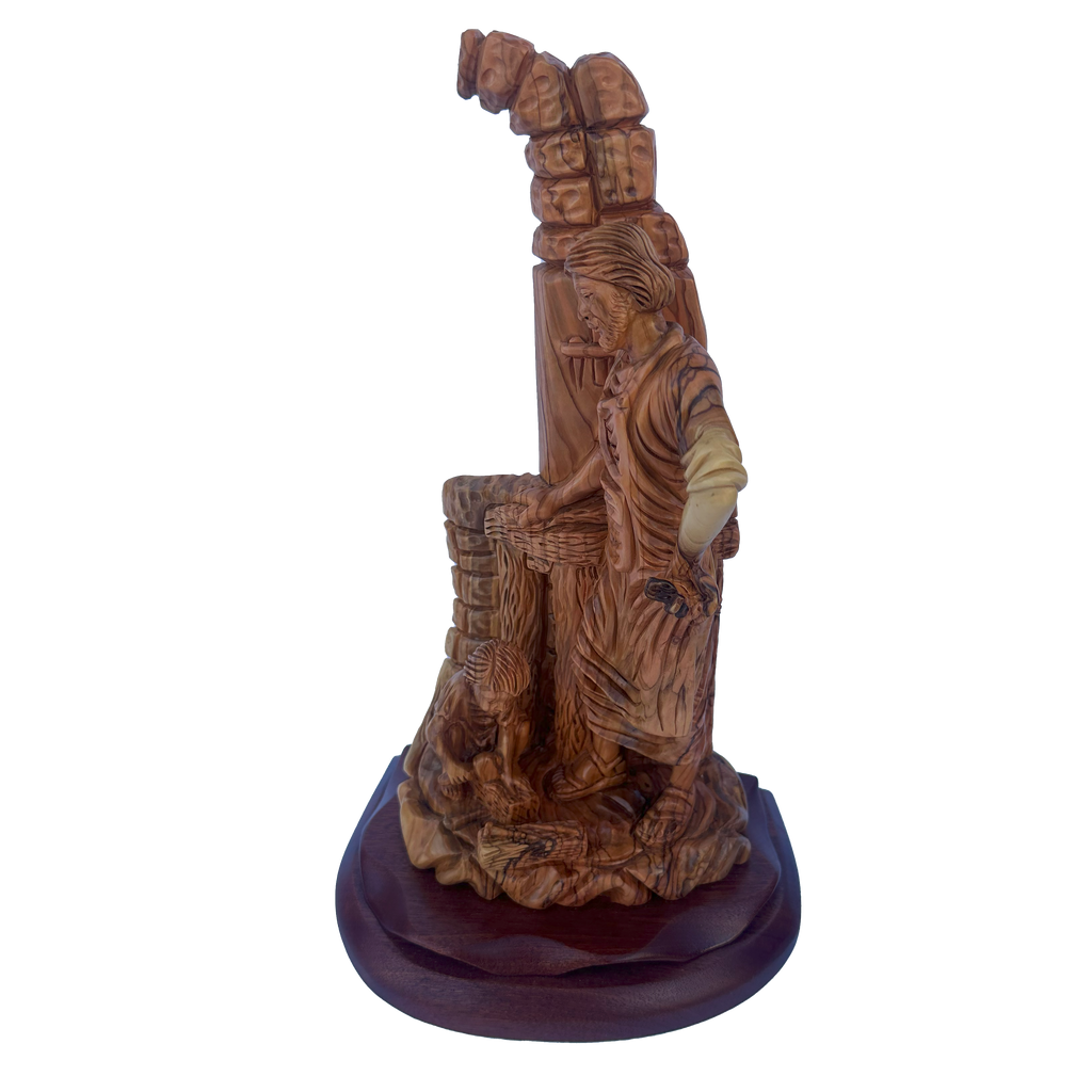 Joseph with Infant Jesus- Tools of Passion Masterpiece