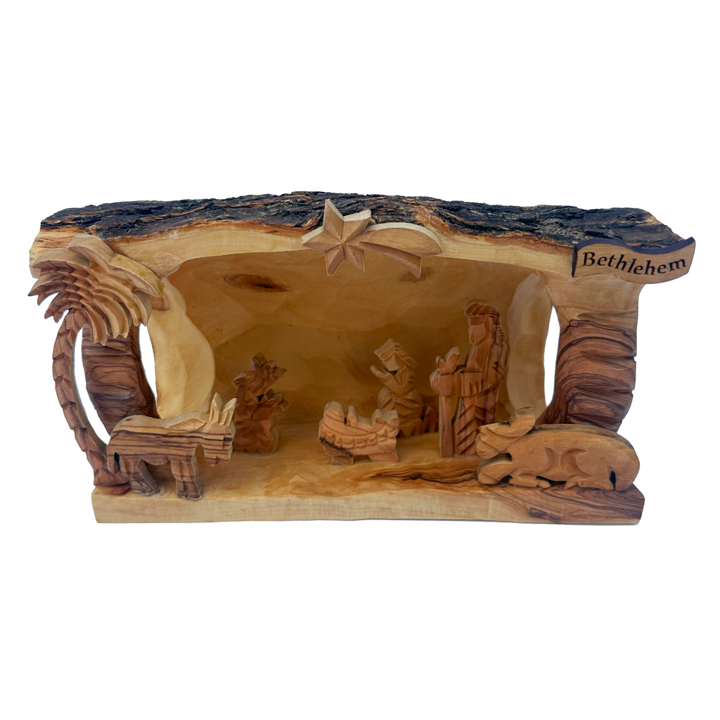 Rustic Nativity Scene