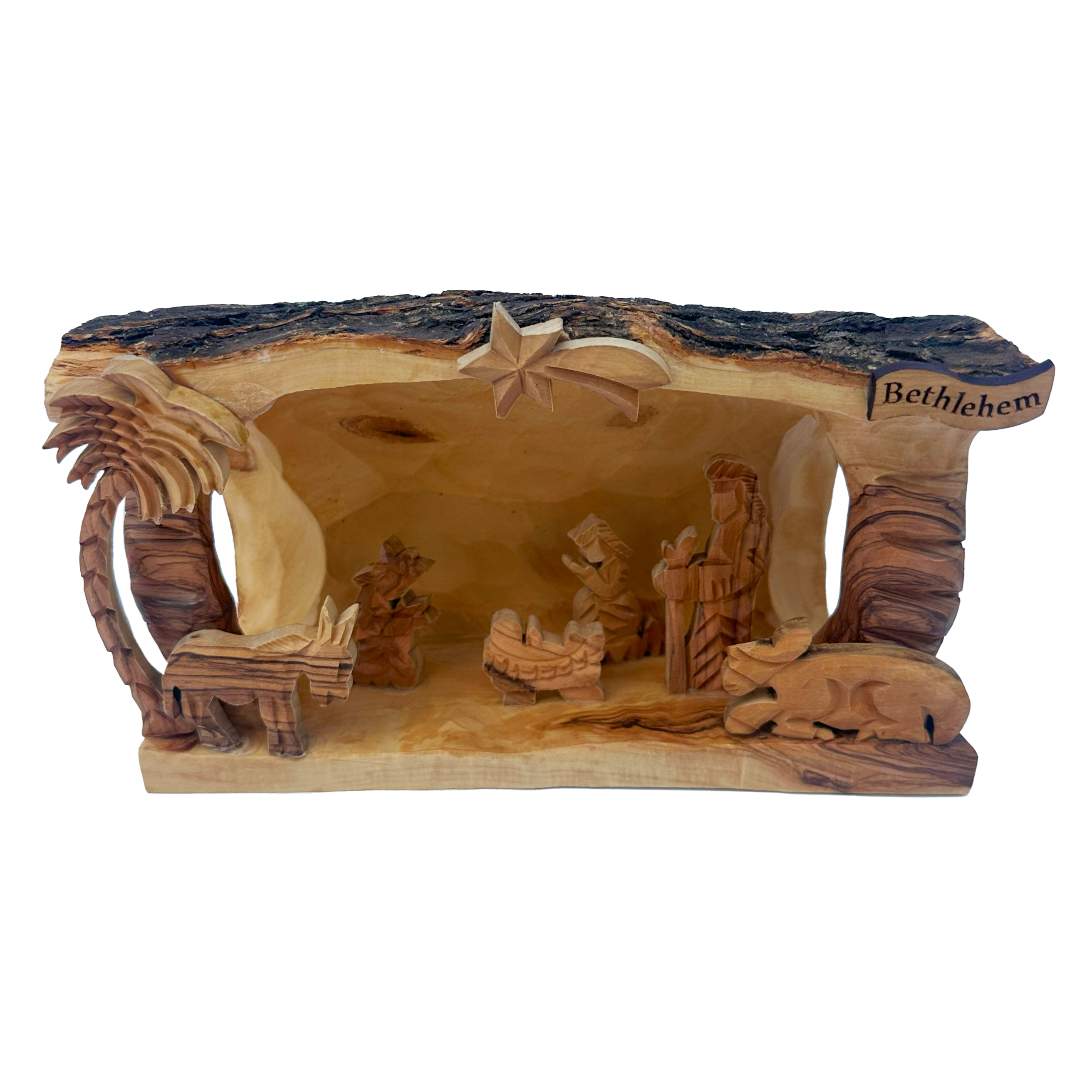 Rustic Nativity Scene