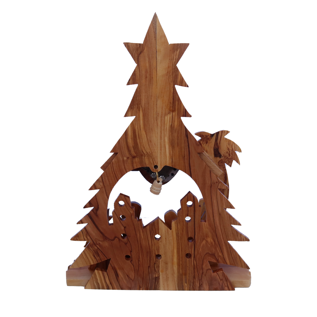 Simple Nativity with Music Box