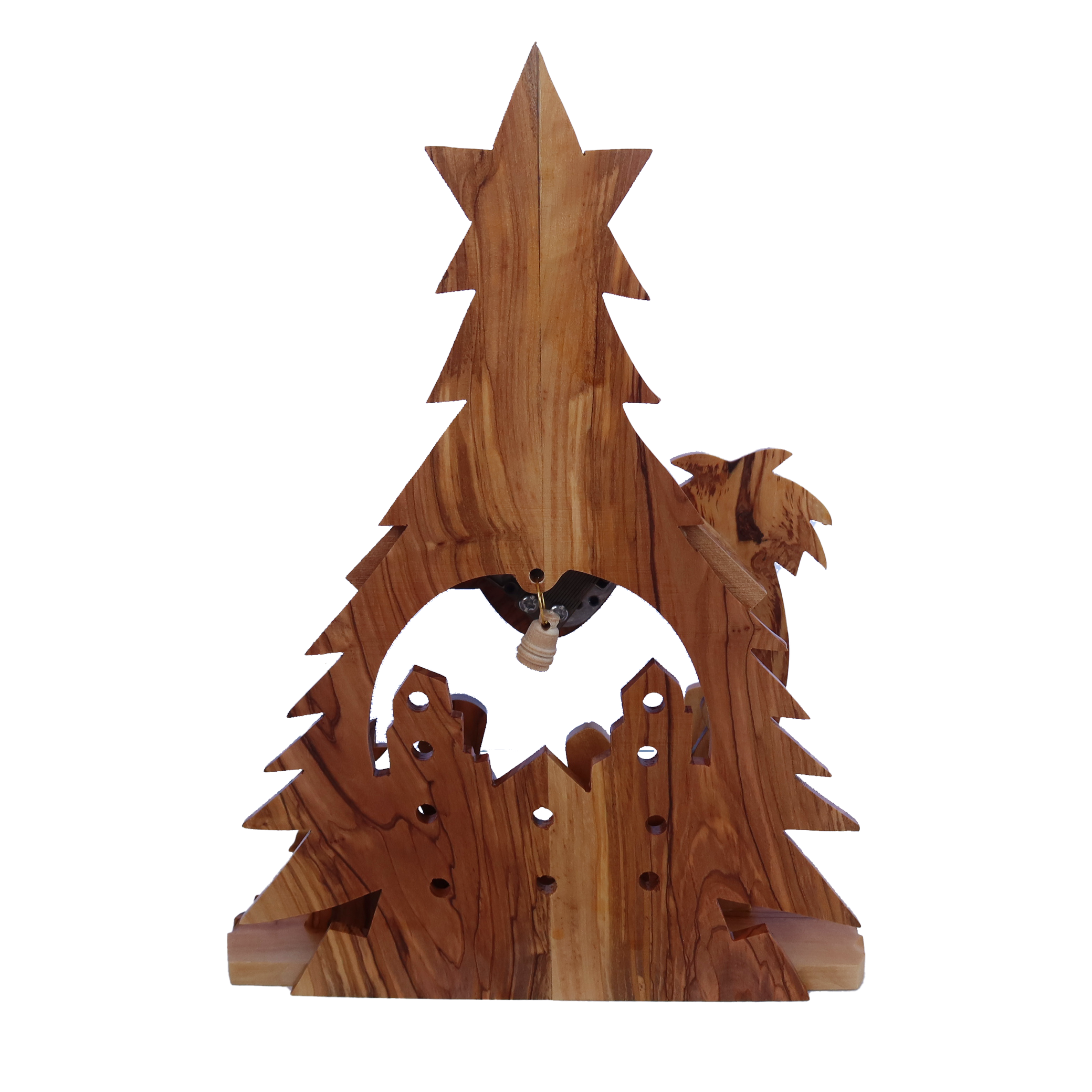 Simple Nativity with Music Box